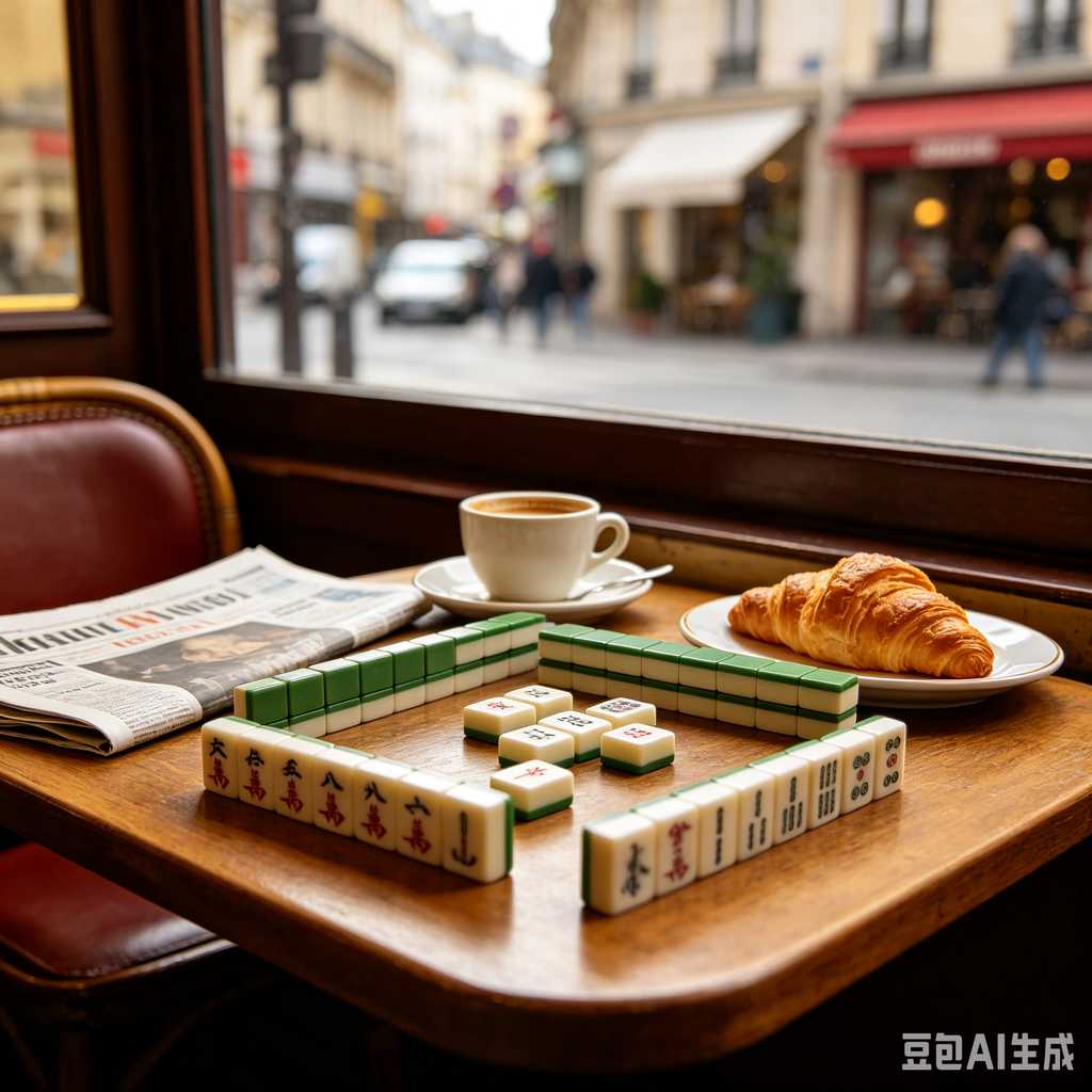 mahjong rack set of four